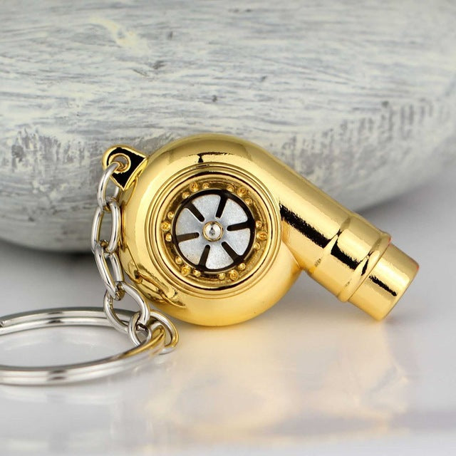 Porte-Clés Turbo "Spool & Whistle" — Haute Précision