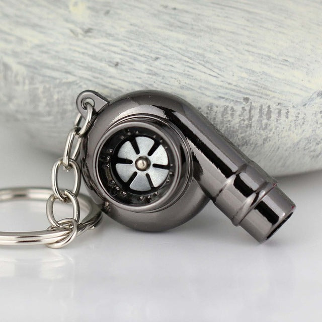 Porte-Clés Turbo "Spool & Whistle" — Haute Précision