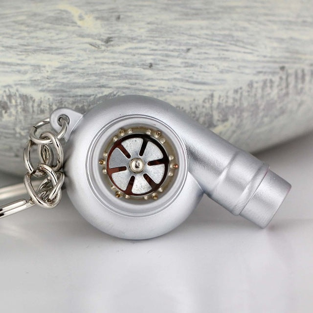 Porte-Clés Turbo "Spool & Whistle" — Haute Précision