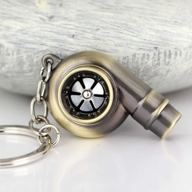 Porte-Clés Turbo "Spool & Whistle" — Haute Précision