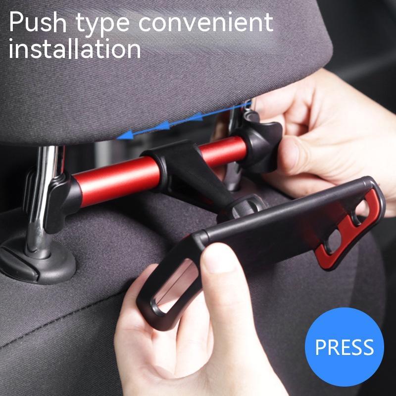 Support de Siège Arrière pour iPad et Tablette – Installation Rapide "Push-Type"