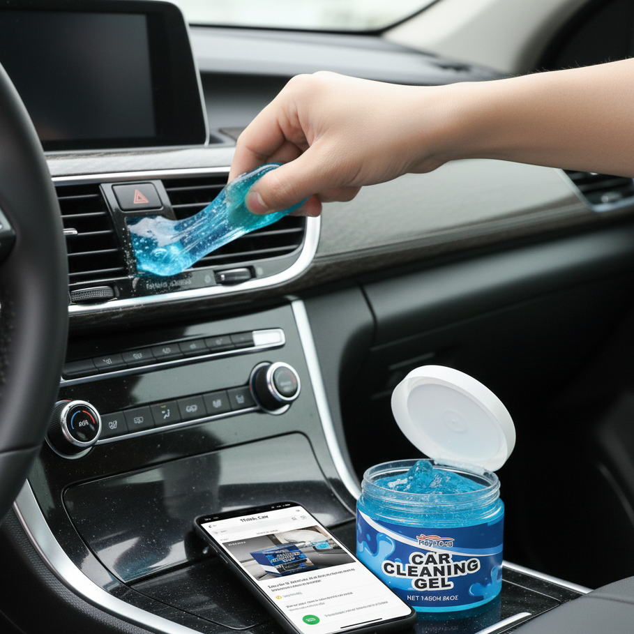 Gel Nettoyant "Pure-Drive" — Décontamination Haute Précision