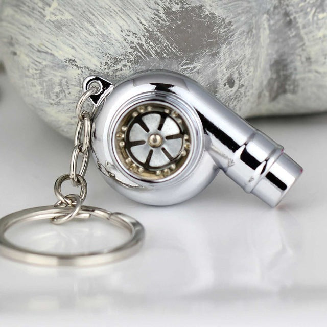 Porte-Clés Turbo "Spool & Whistle" — Haute Précision